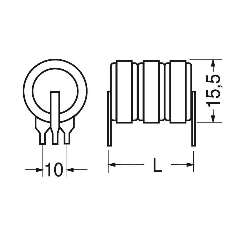 Dettaglio della batteria ricaricabile Ni-Mh Extracell da 4.8V 80mAh per PCB, con messa a fuoco sui pin a saldare.