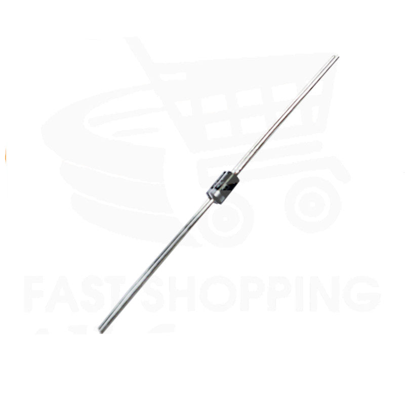 Diodo raddrizzatore BA159 800V 1A a commutazione rapida con terminali assiali, compatibile con BA157 e BA158