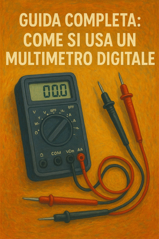 Come si usa un multimetro digitale