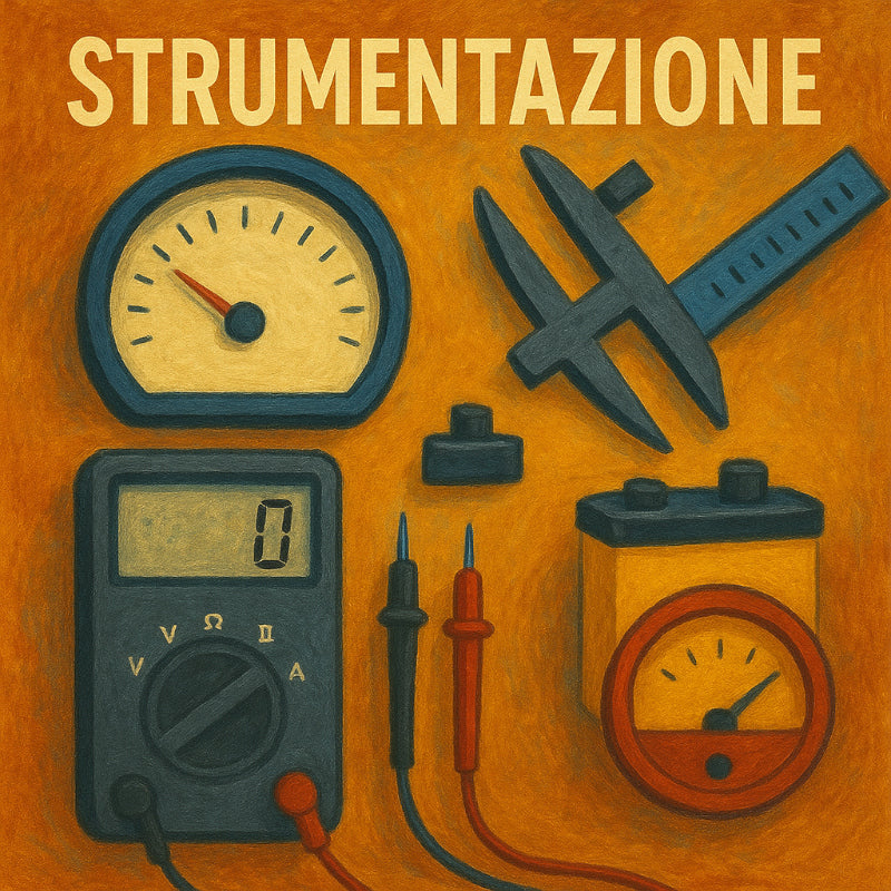 Esplora la nostra collezione di strumentazione per elettronica. Trova multimetri, tester, kit di saldatura e tutti gli strumenti indispensabili per i tuoi progetti e lavori fai-da-te.