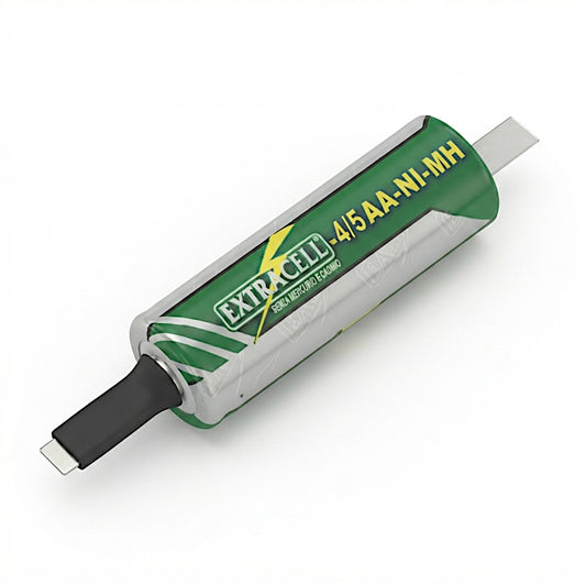 Batteria ricaricabile Ni-Mh 4/5AA 1200mAh Extracell con terminali a saldare per dispositivi elettronici e modellismo