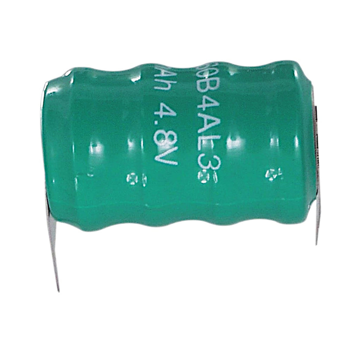 Batteria ricaricabile Ni-Mh 4.8V 80mAh Extracell a 4 celle con pin per montaggio su circuito stampato PCB