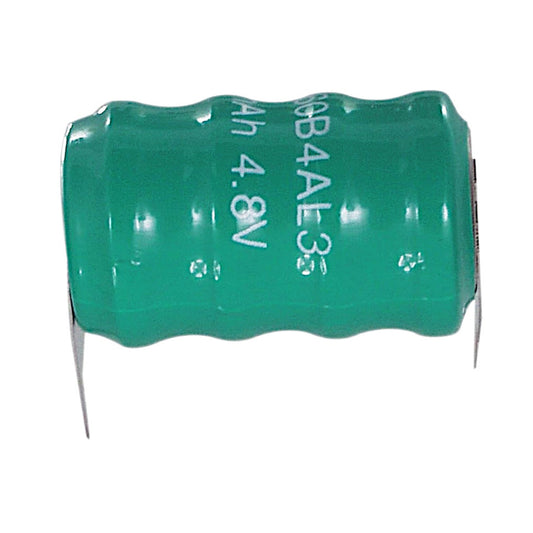 Batteria ricaricabile Ni-Mh 4.8V 80mAh Extracell a 4 celle con pin per montaggio su circuito stampato PCB