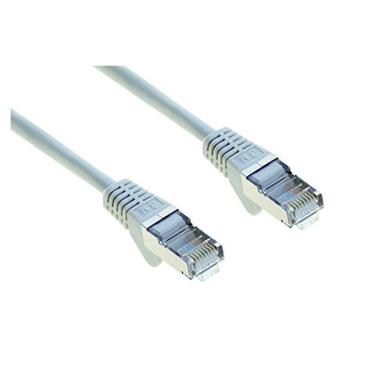 Cavo di rete LAN Ethernet CAT5e UTP da 5 metri con connettori RJ45 grigio per connessioni di rete