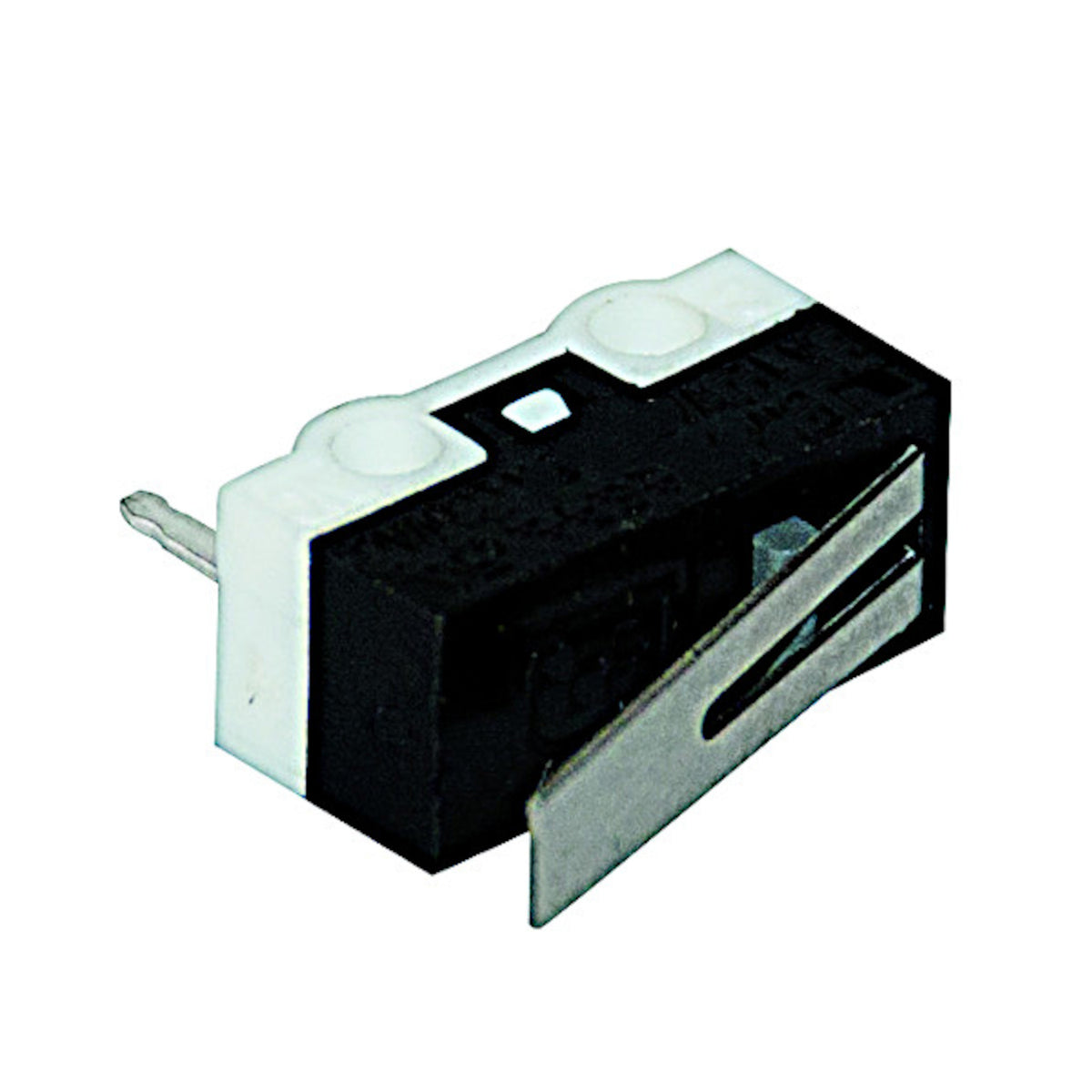 Deviatore microminiatura a levetta ON-ON con terminali per circuito stampato PCB, corpo in termoplastica e isolamento rinforzato