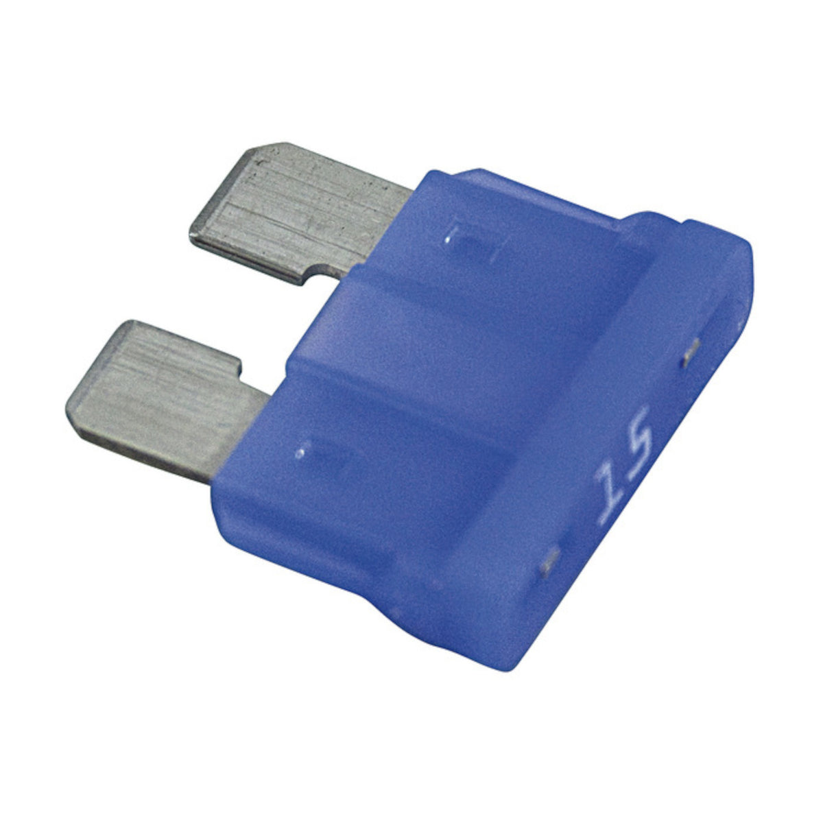 Fusibile a lama standard 19mm da 15A blu 32V per protezione impianti auto, moto e veicoli industriali