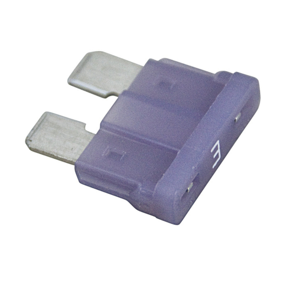 Fusibile a lama standard 19mm da 3A violetto 32V per protezione impianti auto, moto e veicoli industriali