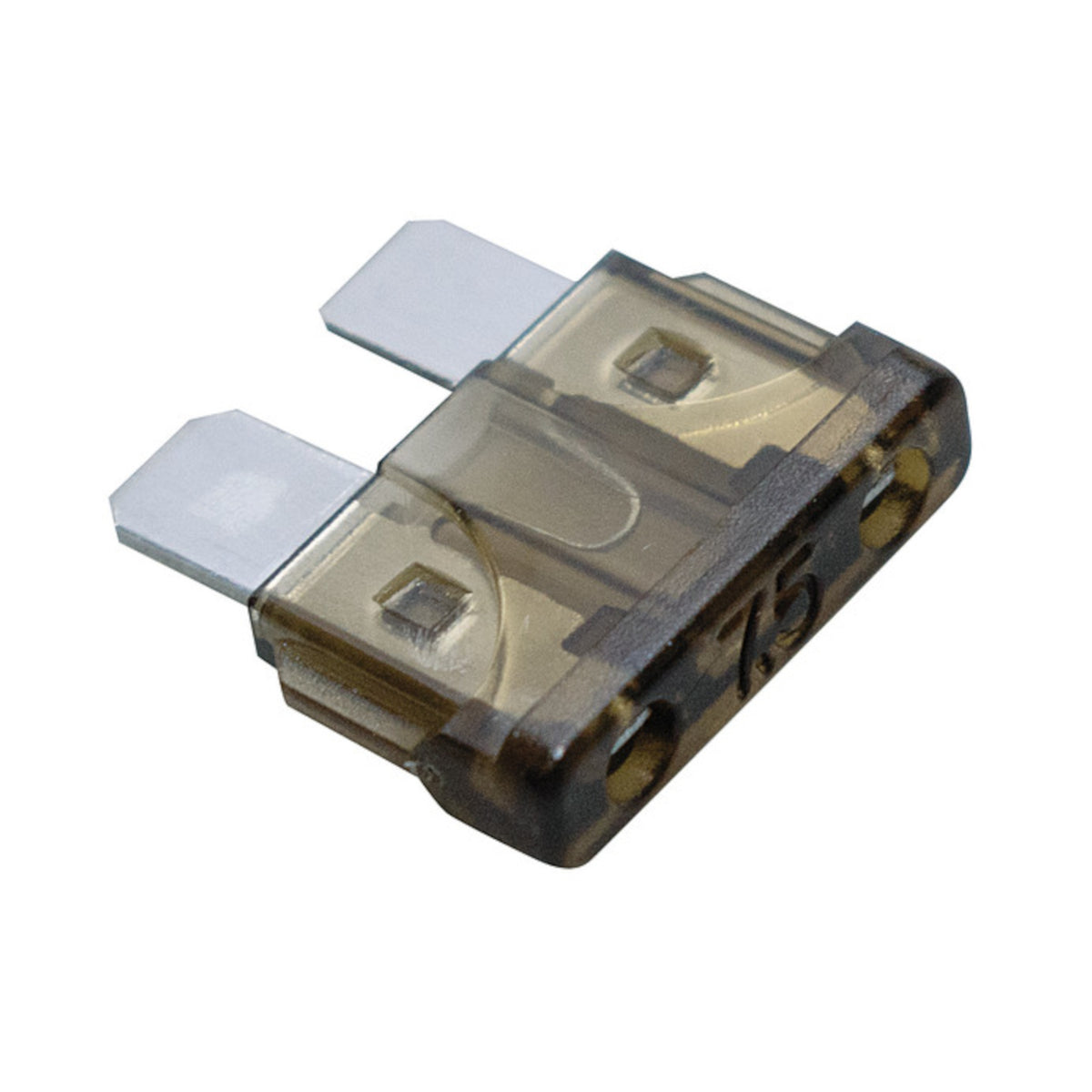Fusibile a lama standard 19mm da 7,5A marrone 32V per protezione impianti auto, moto e veicoli industriali