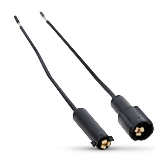 Portafusibile volante con cavi e chiusura a baionetta per fusibili 5x20 e 6x30 mm 10A 250V