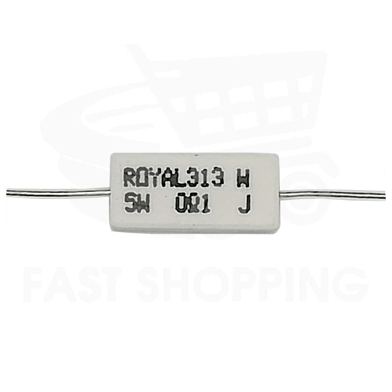 Resistenza ceramica 1 kΩ 5W a filo