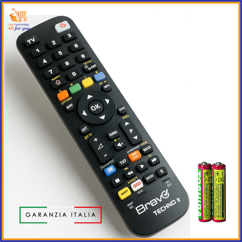 telecomando universale Bravo Techno 3