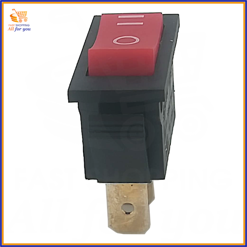 Dettaglio dei terminali faston del deviatore unipolare